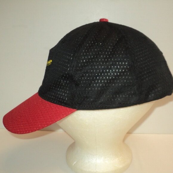 Pittsburgh Pirates Cap Embroidered Buccaneer Logo Black Mesh and Red, Blue Wave - Picture 2 of 5